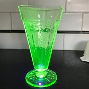 Rare Princess 6½" Depression Glass Tumbler